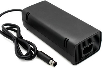 

New World Power supply adapter for Xbox 360 E model gaming console Gaming Adapter(Black, For X-box 360)