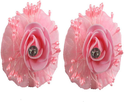 

NERR ™ fashionable Rose Flowers Hair clips latest dezine hair Pins hair Accessories For Women Wedding, 2 Pcs (pink) Hair Clip, Hair Pin (pink) Hair Clip(Pink)