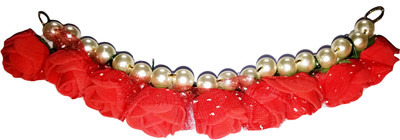

Shrungarika Fashionable Red Bun(Red, White)