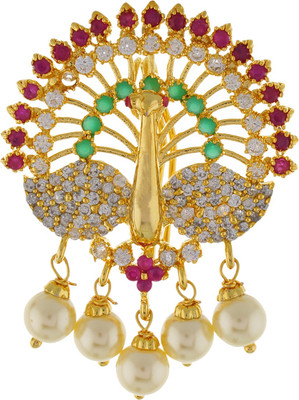 

SL Pearls Peacock Hair Pin(Multicolor)