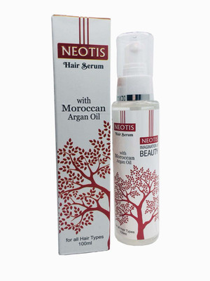 

NEOTIS Hair Serum With Moroccan Argan - Instant Smoothing For Straightening, Frizzy Hair And Dry Hair(100 ml)