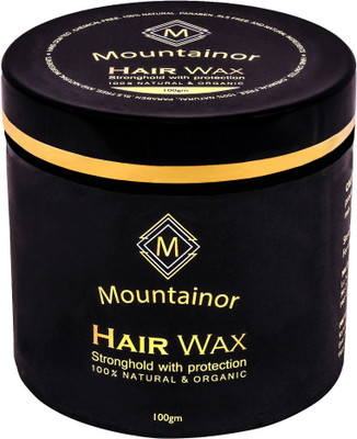 

mountainor Strong Hair Wax 100gm For Hair Fall Protection And Styling ,Hair Wax For Men With anti dandruff Natural Essential Oils & Refreshing Smell Hair Styler