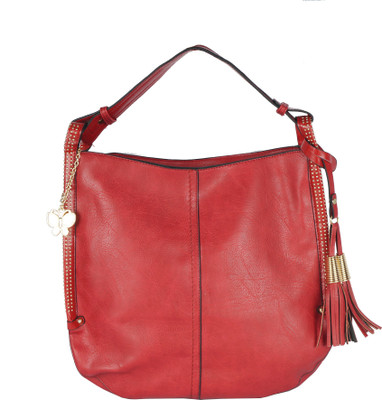 

Butterflies Hand-held Bag(Red)