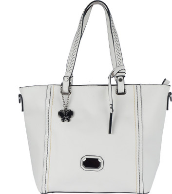 

Butterflies Hand-held Bag(White)