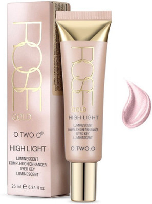 

O.TWO.O 9104 : Rose Gold High Light Luminescent Complexion Enhancer - Waterproof, Brighten, Whitening, Easy To Absorb, Long Lasting Highlighter(N9104-STA)