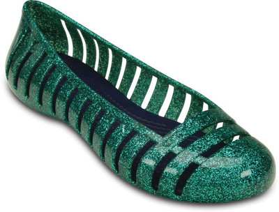 

Crocs Girls Slip-on Flats(Green, Black