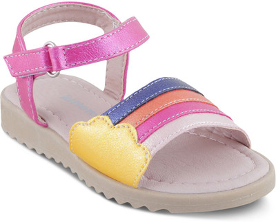 

KITTENS Girls Velcro Flats(Pink