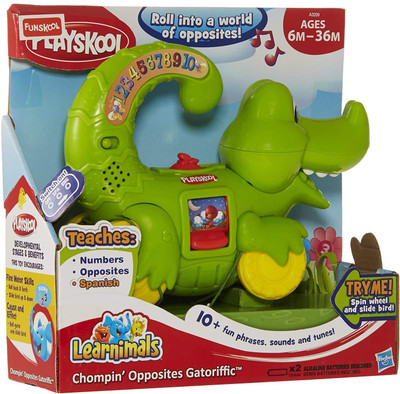 

Funskool Playskool Learn Chompin Opposites Gatoripfic(Multicolor)