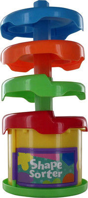 

Fun time Busy Twist turn Shape Sorter(Multicolor)