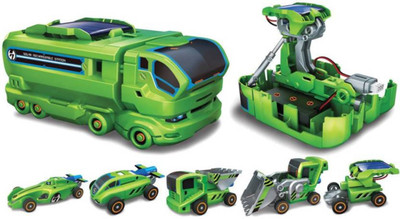

GDE 7 in 1 Changeable Solar Equipment Educational Game (Green)(Multicolor)
