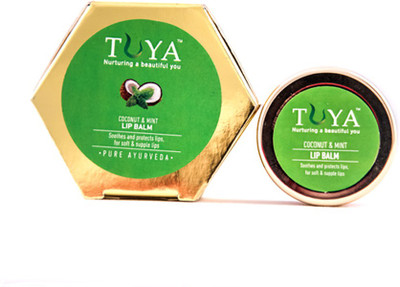 TUYA Mint & Coconut Lip Balm Coconut(Pack of: 1, 5 g)