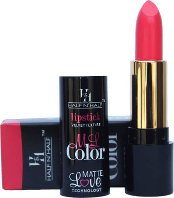Half N Half Mattelove Velvet Lipstick(Neon Pink)