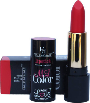 

Half N Half Mattelove Velvet Lipstick(Hot Red)