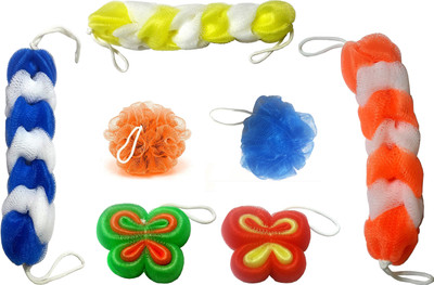 

Sparkling BRIGHT Loofah(Pack of 7), Multicolor