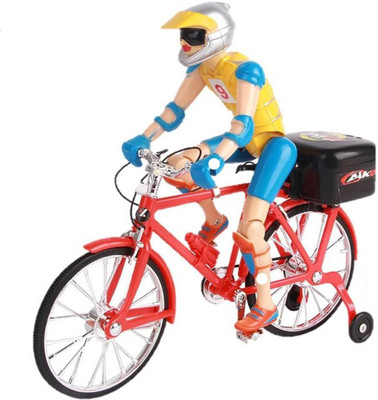 

TamBoora Ben-Ten Movable Cycle Toy for Kids with music light and Cyclist (Multicolor)(Multicolor)