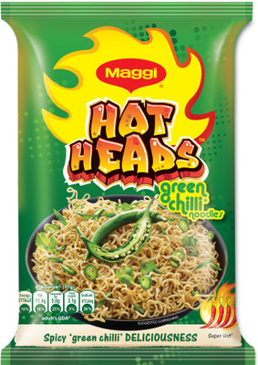 

Maggi Hotheads Green Chilli Instant Noodles 71 g(Vegetarian)