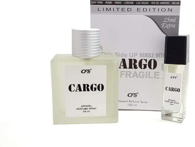

CFS Cargo White Limited Edition 100ml + Extra 25ml Perfume - 125 ml(For Men)