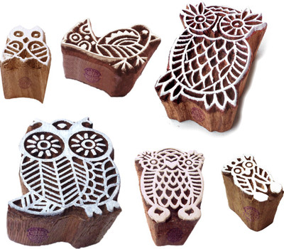 Royal Kraft Htag1965 Printing Blocks(Pack of 6)