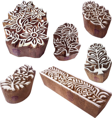 Royal Kraft Htag1999 Printing Blocks(Pack of 6)