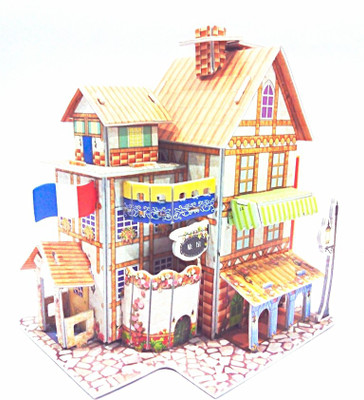 

Masterfit 3 D Puzzle Doll House(120 Pieces)