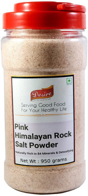 

Desire Foods Pink Himalayan Rock Salt Powder Jar, Himalayan Pink Salt(950 g)