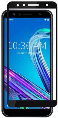 CASEHUNT Edge To Edge Tempered Glass for Asus Zenfone Max Pro M1(Pack of 1)