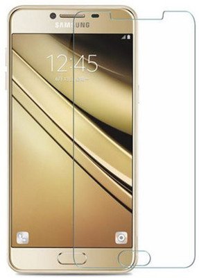 Fancy Interio Tempered Glass Guard for Samsung Galaxy C7(Pack of 1)