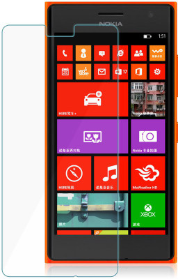 Express Buy Tempered Glass Guard for Nokia Lumia 520(Pack of 1)