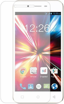 Accessories Bucket Tempered Glass Guard for Micromax Canvas Spark Q380(Pack of 1)