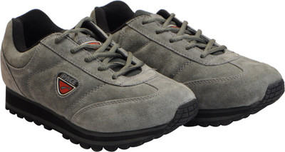 

Lakhani Pace Suede Leather Sports Walking Shoes For Men(Grey