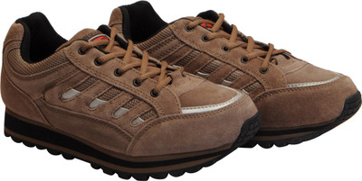 

Lakhani Pace Suede Leather Sports Walking Shoes For Men(Brown