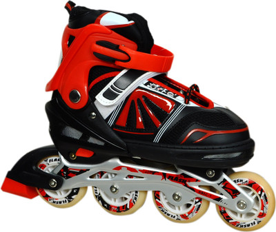 

Flash Inline Skates Tech Pro In-line Skates - Size 39-42 UK(Multicolor), Assorted
