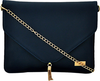 

Yelloe Women Casual Blue PU Sling Bag
