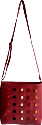 

Tiptop Women Casual Pink Leatherette Shoulder Bag