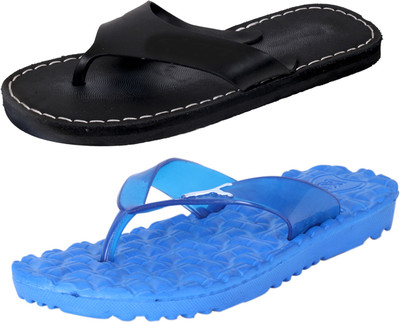 

IndiWeaves StepCare Light Weight and Comfortable House Slippers, Multicolor