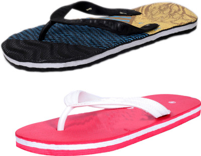 

IndiWeaves StepCare Light Weight and Comfortable House Slippers, Multicolor