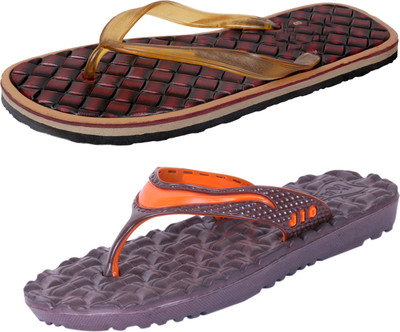 

IndiWeaves StepCare Light Weight and Comfortable House Slippers, Multicolor