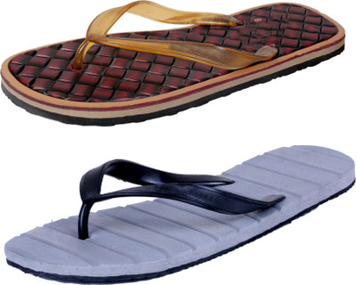 

IndiWeaves StepCare Light Weight and Comfortable House Slippers, Multicolor