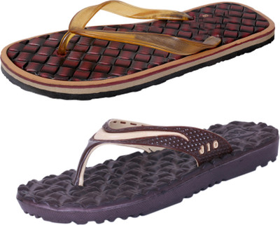 

IndiWeaves StepCare Light Weight and Comfortable House Slippers, Multicolor