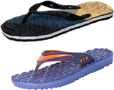 

IndiWeaves StepCare Light Weight and Comfortable House Slippers, Multicolor