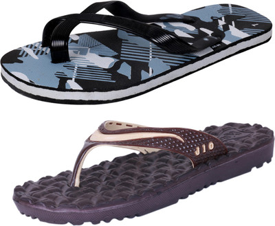 

IndiWeaves StepCare Light Weight and Comfortable House Slippers, Multicolor
