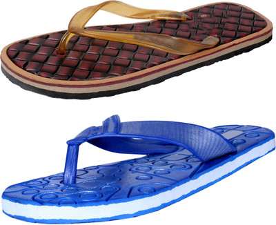 

IndiWeaves StepCare Light Weight and Comfortable House Slippers, Multicolor
