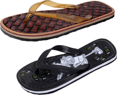 

IndiWeaves StepCare Light Weight and Comfortable House Slippers, Multicolor