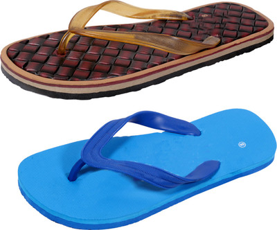 

IndiWeaves StepCare Light Weight and Comfortable House Slippers, Multicolor