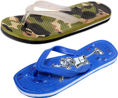 

IndiWeaves StepCare Light Weight and Comfortable House Slippers, Multicolor