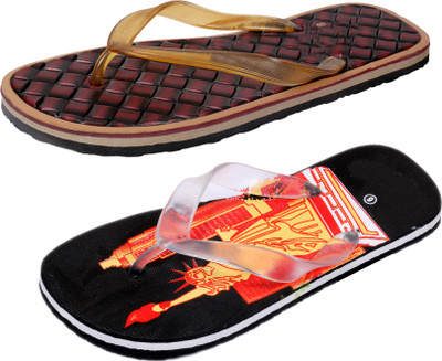 

IndiWeaves StepCare Light Weight and Comfortable House Slippers, Multicolor