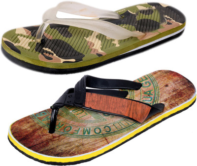 

IndiWeaves StepCare Light Weight and Comfortable House Slippers, Multicolor