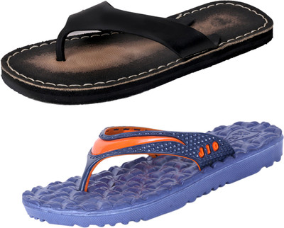

IndiWeaves StepCare Light Weight and Comfortable House Slippers, Multicolor