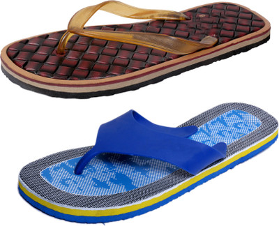 

IndiWeaves StepCare Light Weight and Comfortable House Slippers, Multicolor