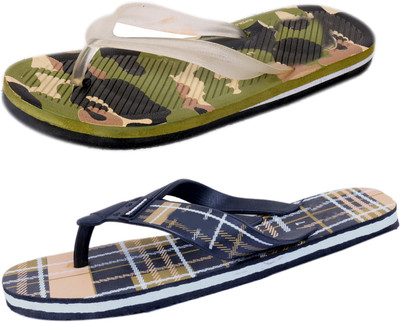 

IndiWeaves StepCare Light Weight and Comfortable House Slippers, Multicolor